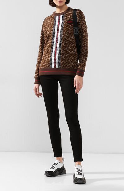 Хлопковый свитшот BURBERRY, арт. 8018453, фото 2