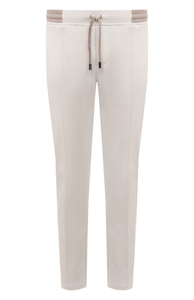 Брюки из хлопка и кашемира CAPOBIANCO, арт. 15M706.LB00., фото 1