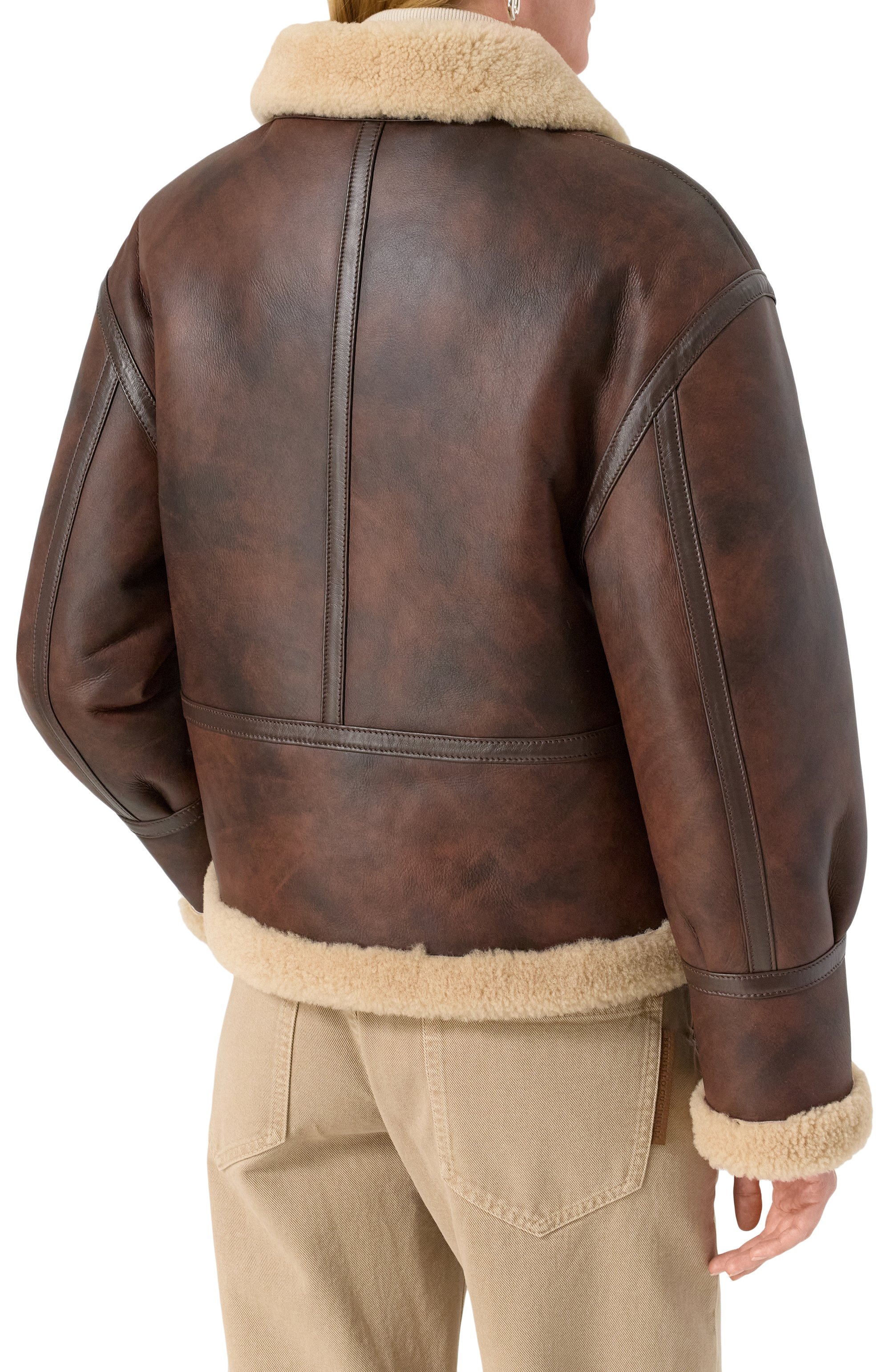 Дубленка из овчины BATS, арт. WF_SA_102, фото 4