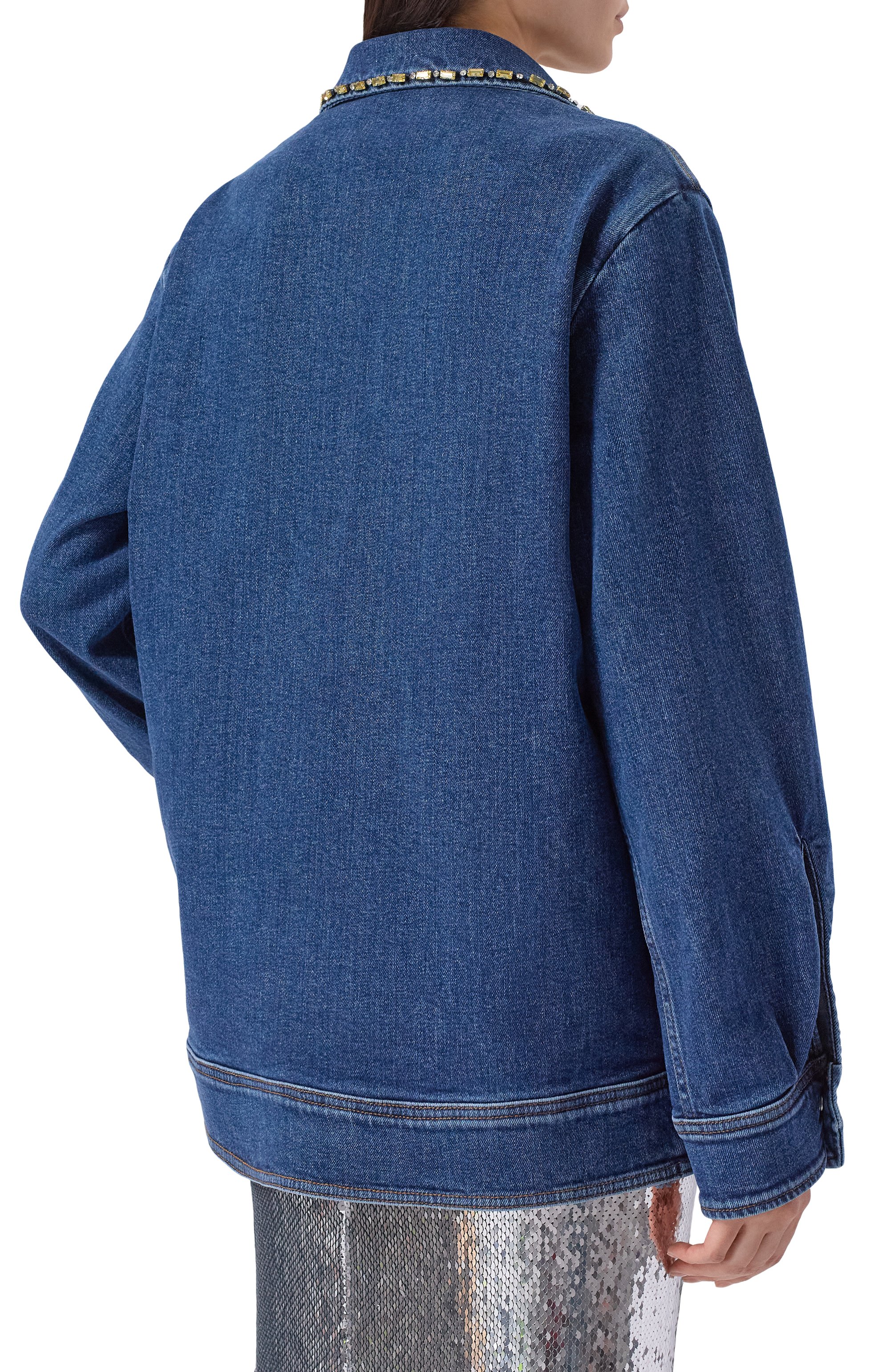 Джинсовая куртка N21, арт. 0021/0496, фото 4