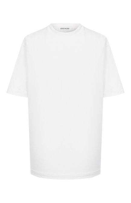 Женская хлопковая футболка AYA MUSE, арт. AMBR2504/WHITE