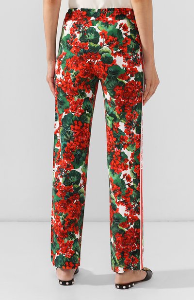 Брюки из вискозы DOLCE & GABBANA, арт. FTBBHT/FSRKF, фото 4