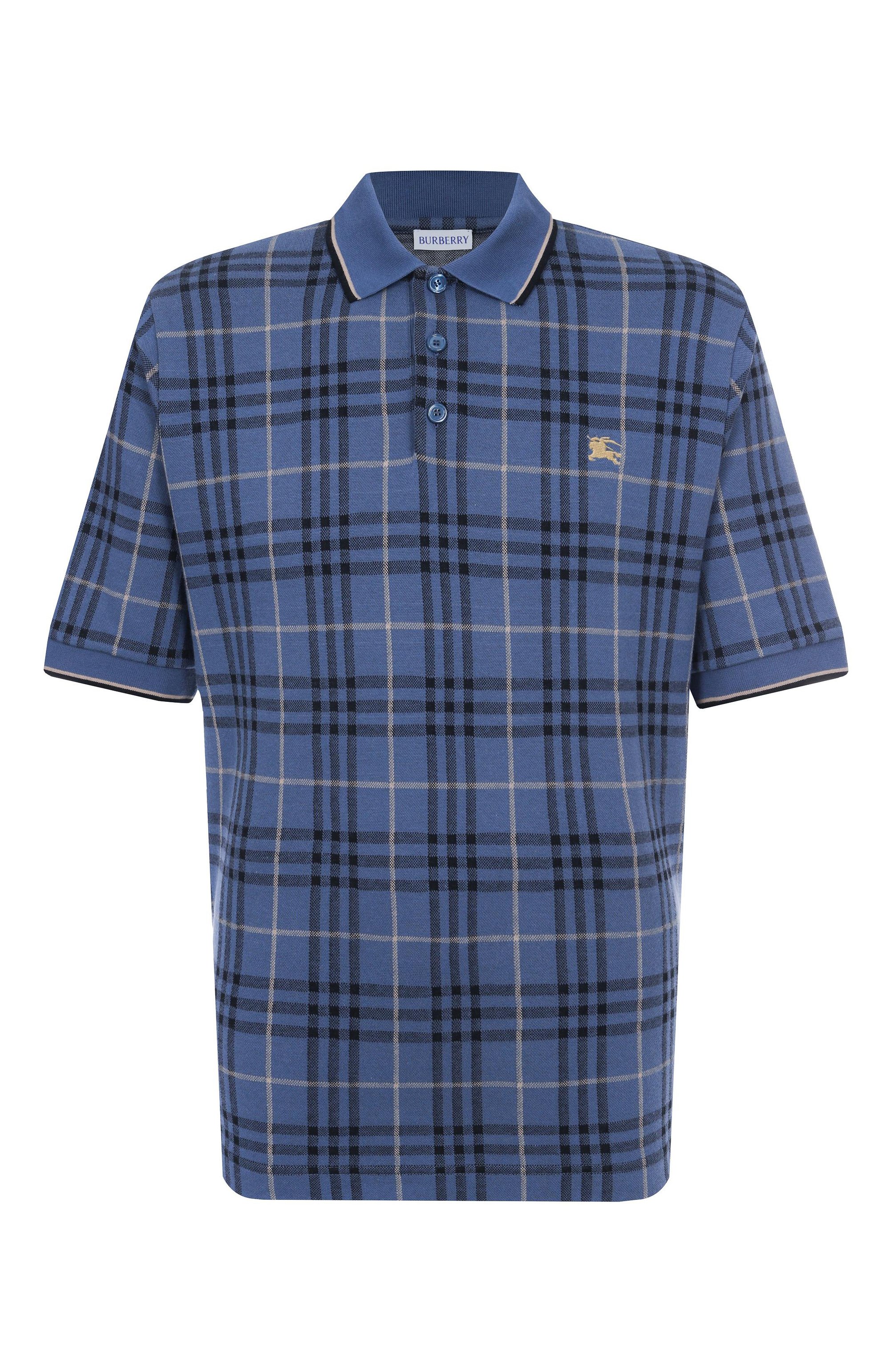 Хлопковое поло BURBERRY, арт. 8110104, фото 1