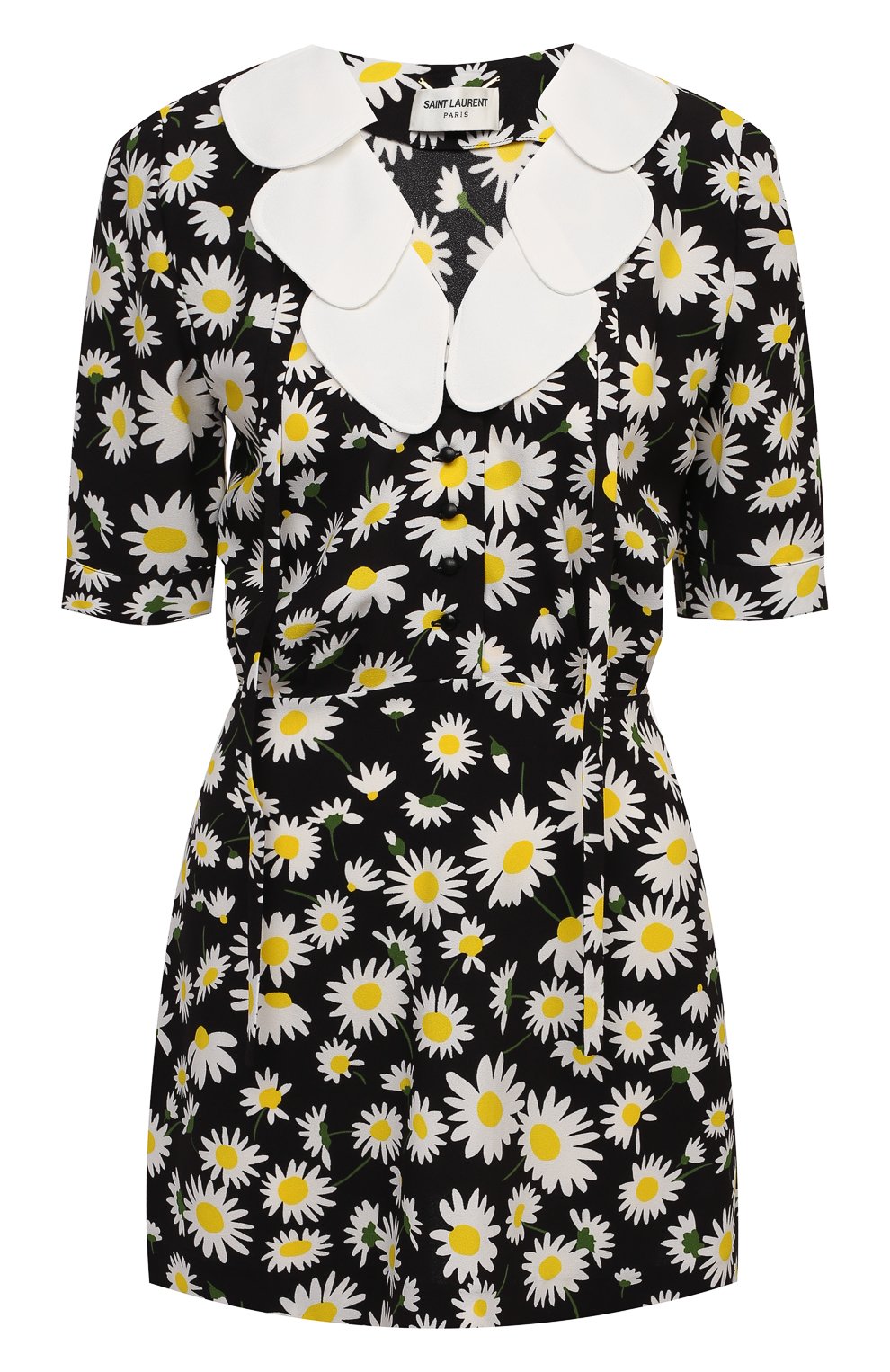 Платье из вискозы SAINT LAURENT, арт. 647998/Y5C97, фото 1