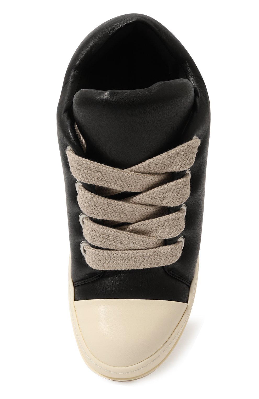 Кожаные кеды luxor jumbo padded low RICK OWENS, арт. RU02C7893/LLPW2, фото 6