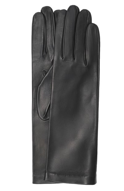 Женские кожаные перчатки MVST, арт. SG12/301/4BT/BABY G0AT/SILK