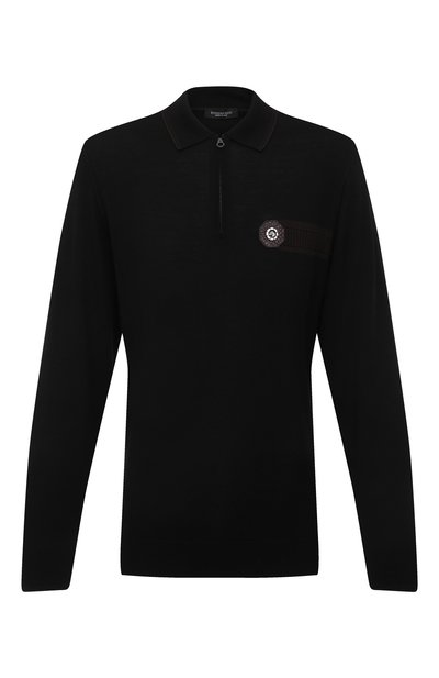 Поло с отделкой из кожи аллигатора STEFANO RICCI, арт. K606312AZ1/F22465, фото 1