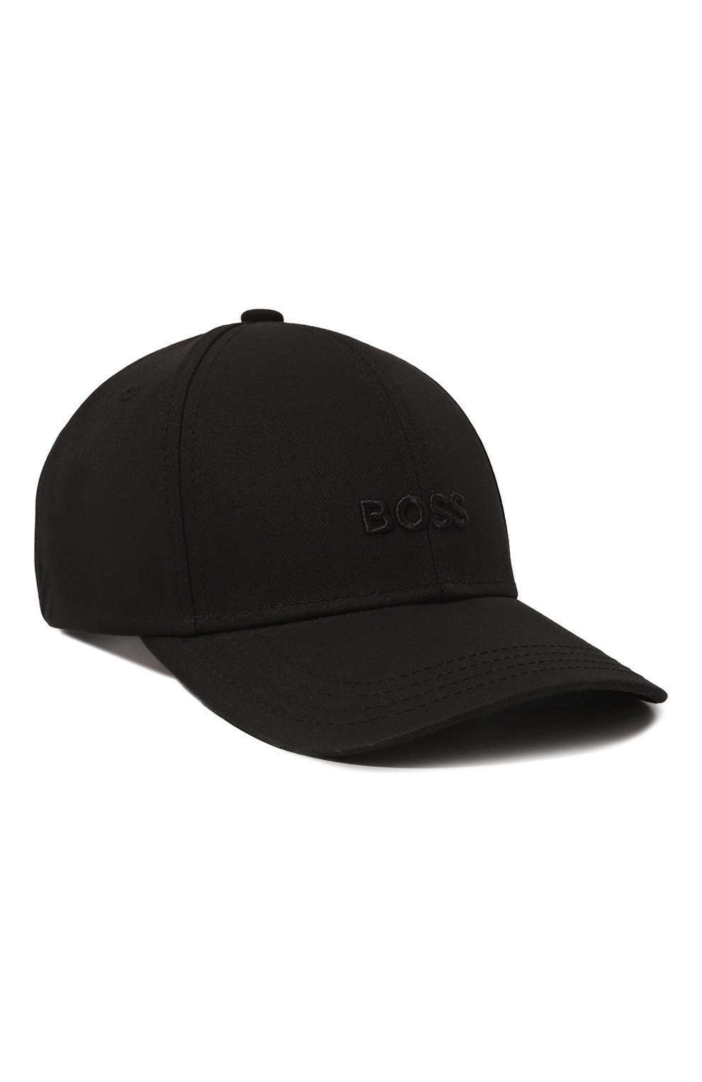 Хлопковая бейсболка BOSS черного цвета по цене 6795 руб., арт. 50519889, фото 1 Хлопковая бейсболка BOSS, арт. 50519889, фото 1