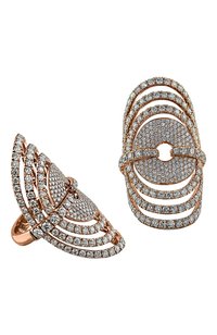 Кольцо JACOB AND CO бесцветного цвета по цене 2622000 руб., арт. 91842328, фото 1 Кольцо JACOB AND CO, арт. 91842328, фото 1