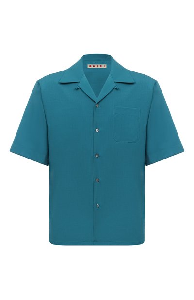 Мужская шерстяная рубашка MARNI, арт. CUMU0213A5/TW839
