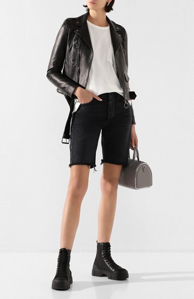 Хлопковый лонгслив ALEXANDERWANG.T белого цвета по цене 20900 руб., арт. 4CC1201078, фото 2 Хлопковый лонгслив ALEXANDERWANG.T, арт. 4CC1201078, фото 2