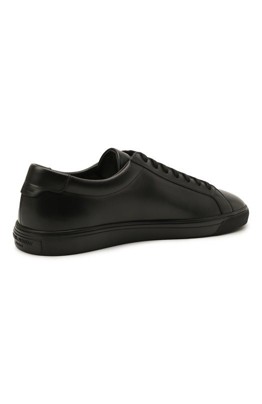 Кожаные кеды Andy Saint Laurent 606833/0ZS00 Чёрный  606833/0ZS00 Фото 4