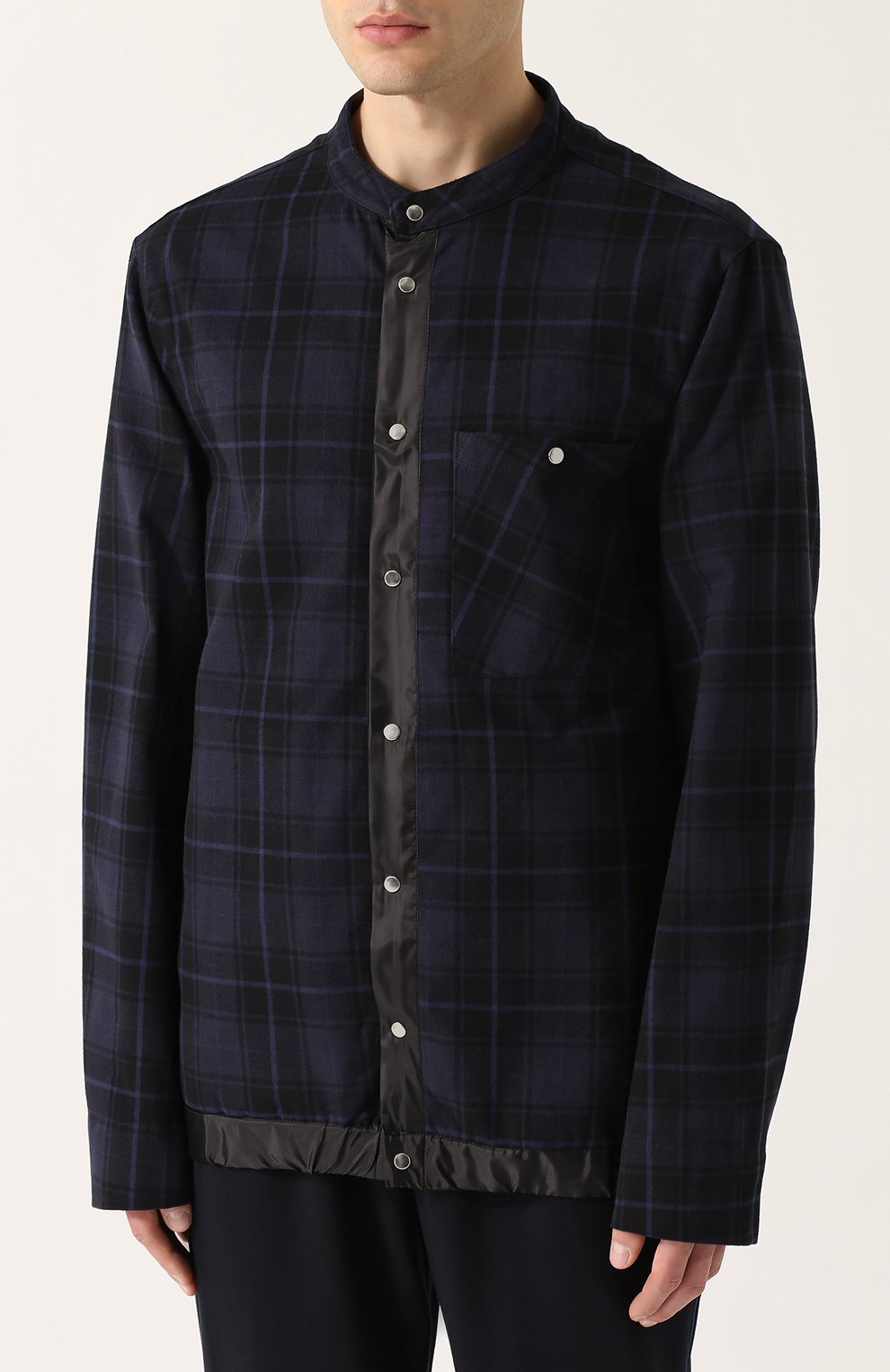 Хлопковая рубашка в клетку PUBLIC SCHOOL, ар�т. F17M331, фото 3