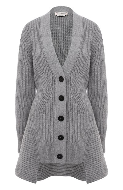 Женский шерстяной кардиган ALEXANDER MCQUEEN, арт. 633689/Q1AQW