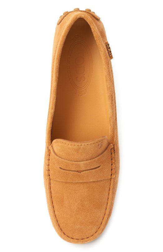 Замшевые мокасины Gommino Tod’s XXW22L00010/RE0 Коричневый  XXW22L00010/RE0 Фото 6