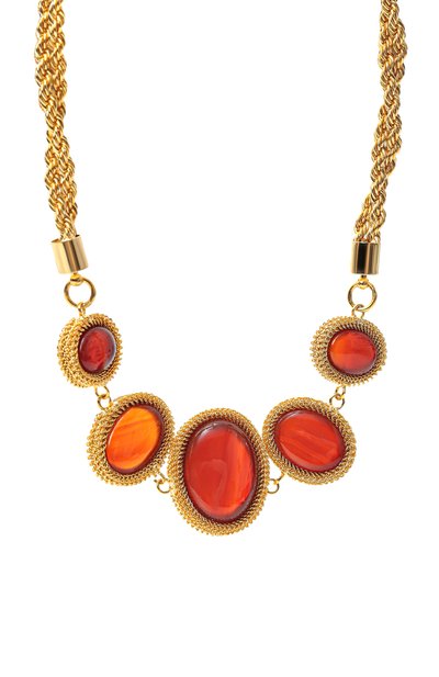 Колье CRYSTALLINE JEWELLERY красного цвета по цене 26400 руб., арт. 200, фото 3 Колье CRYSTALLINE JEWELLERY, арт. 200, фото 3