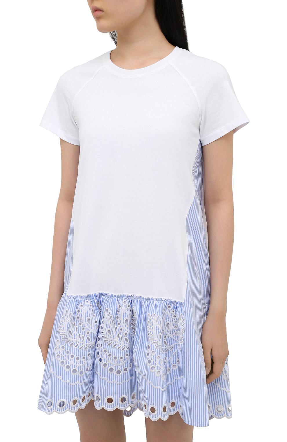 Хлопковое платье REDVALENTINO, арт. VR0MJ06P/5W9, фото 3