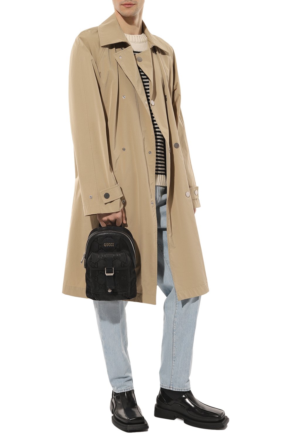 Рюкзак gucci off the grid GUCCI черного цвета по цене 136800 руб., арт. 658631 H9HUN, фото 7 Рюкзак gucci off the grid GUCCI, арт. 658631 H9HUN, фото 7