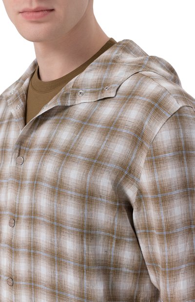 Льняная рубашка KITON, арт. UMCMARH09617, фото 5