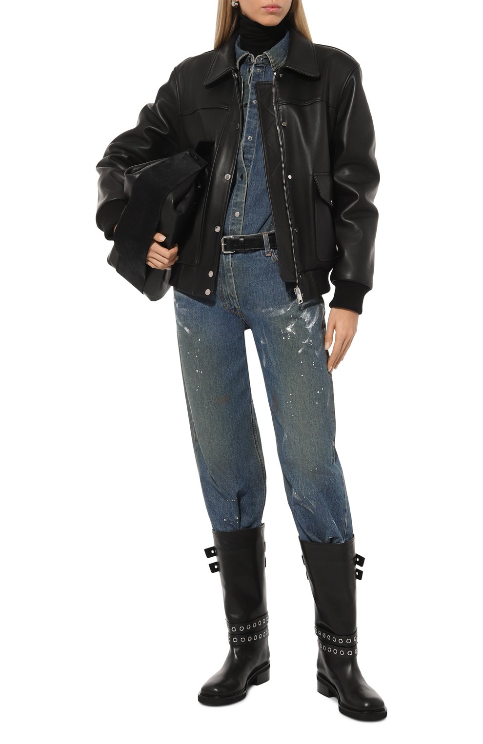 Джинсовая рубашка HELMUT LANG, арт. 005DW102, фото 2