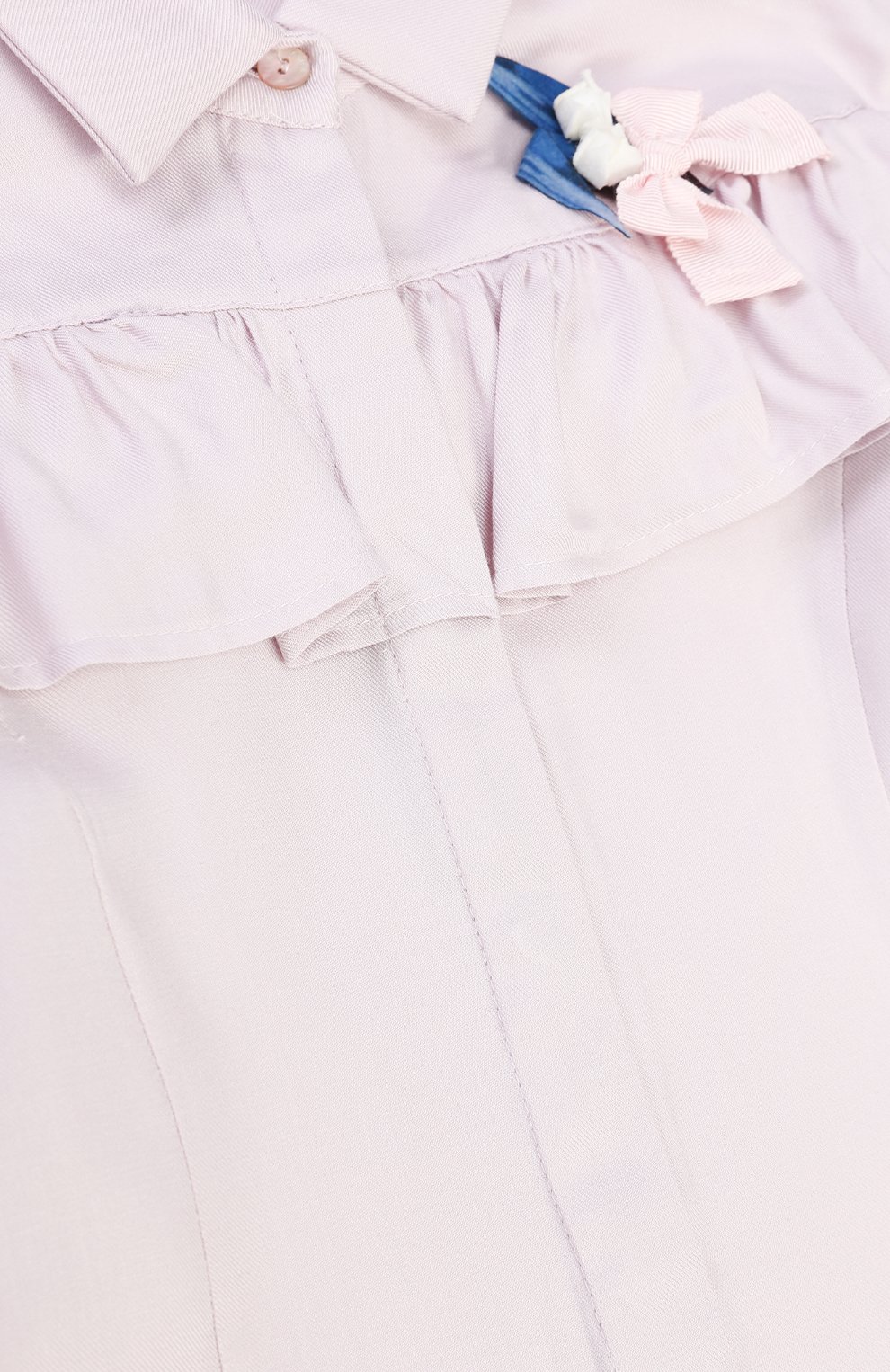 Блузка из вискозы MONNALISA, арт. 110300F2, фото 3