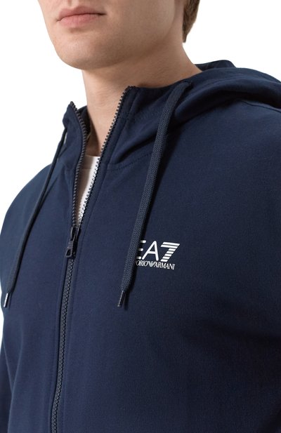 Хлопковая толстовка EA7, арт. 8NPM33/PJVRZ, фото 5