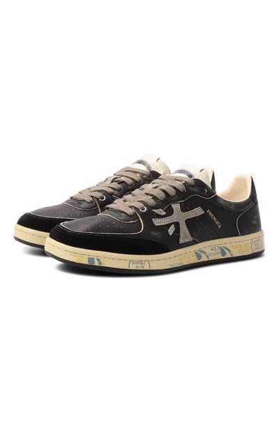 Мужские кожаные кеды bskt clay PREMIATA, арт. BSKTCLAY/VAR 6909