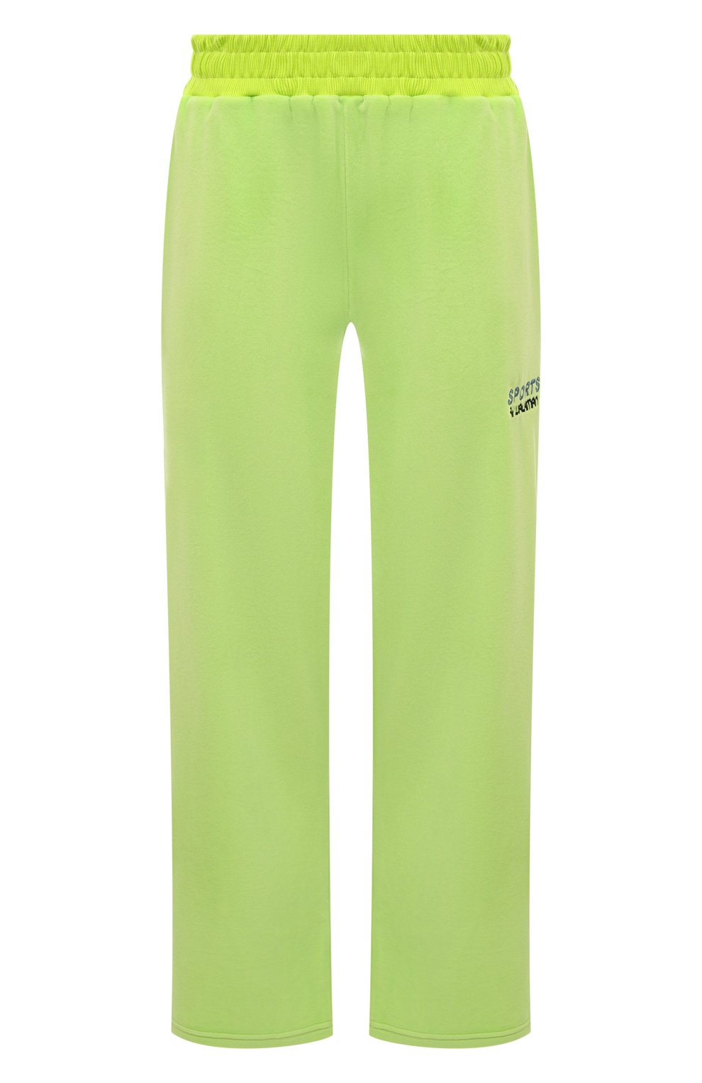 Бархатные брюки EVERREVER салатового цвета по цене 8200 руб., арт. RE-TRPN-WM-GREEN, фото 1 Бархатные брюки EVERREVER, арт. RE-TRPN-WM-GREEN, фото 1