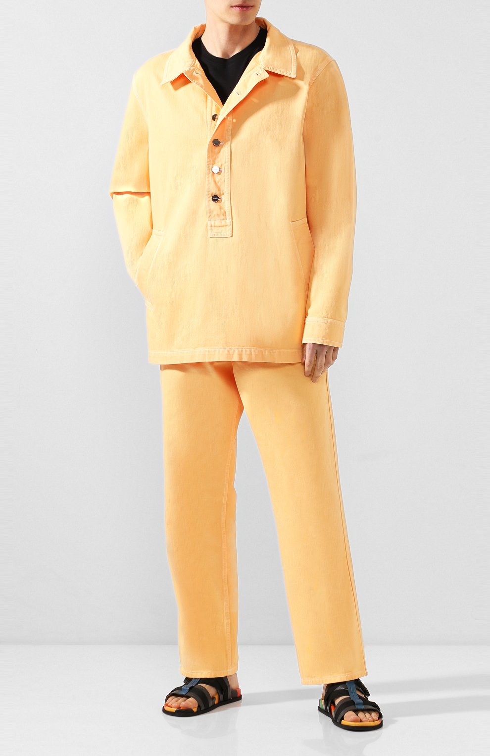 Джинсовая рубашка JACQUEMUS, арт. 205DE05/41270, фото 2