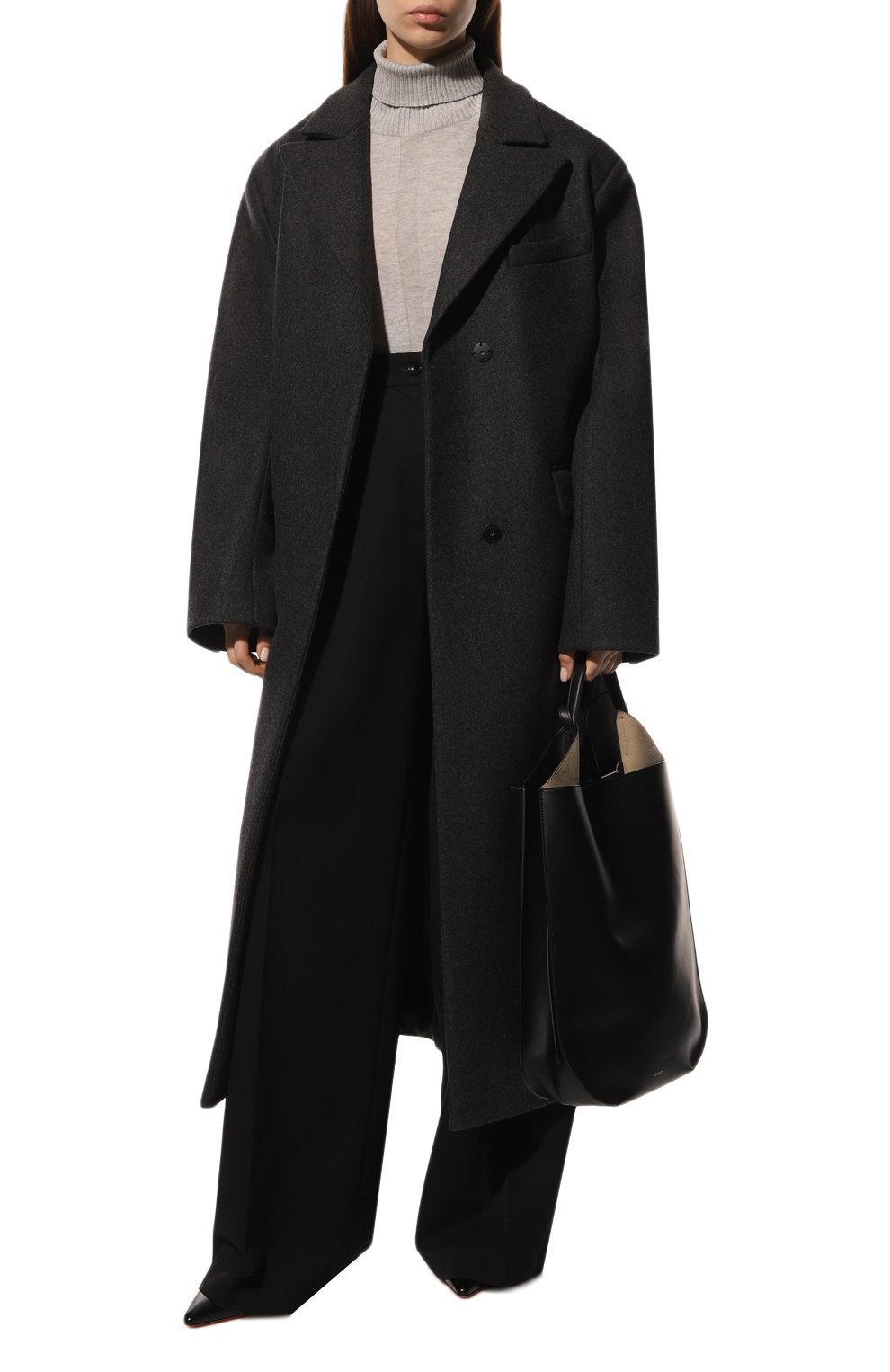 Водолазка из шерсти и шелка FREEAGE, арт. FW 20146-LGM, фото 2