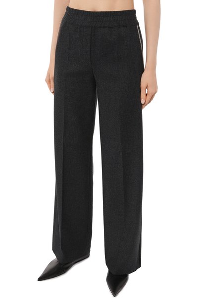 Брюки D.EXTERIOR темно-серого цвета по цене 43850 руб., арт. 57832, фото 3 Брюки D.EXTERIOR, арт. 57832, фото 3