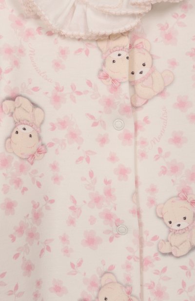 Хлопковый комбинезон MONNALISA, арт. 35F206, фото 3