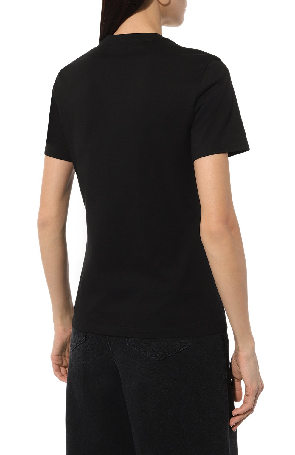 Хлопковая футболка VERSACE, арт. 1014271/1A10145, фото 4