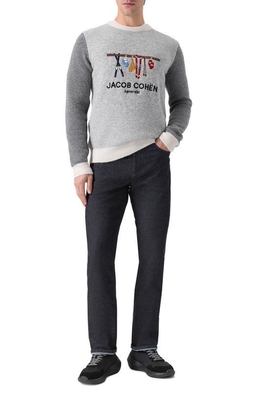 Текстильные кроссовки Emporio Armani EM003667/AF19533 Чёрный  EM003667/AF19533 Фото 2