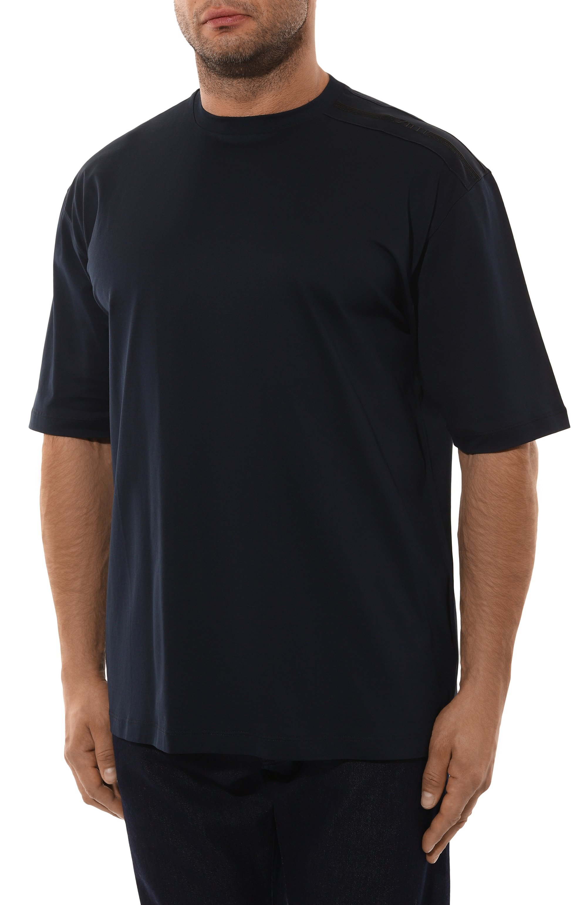 Хлопковая футболка ZILLI, арт. TSR001M0110VFST00/66, фото 3