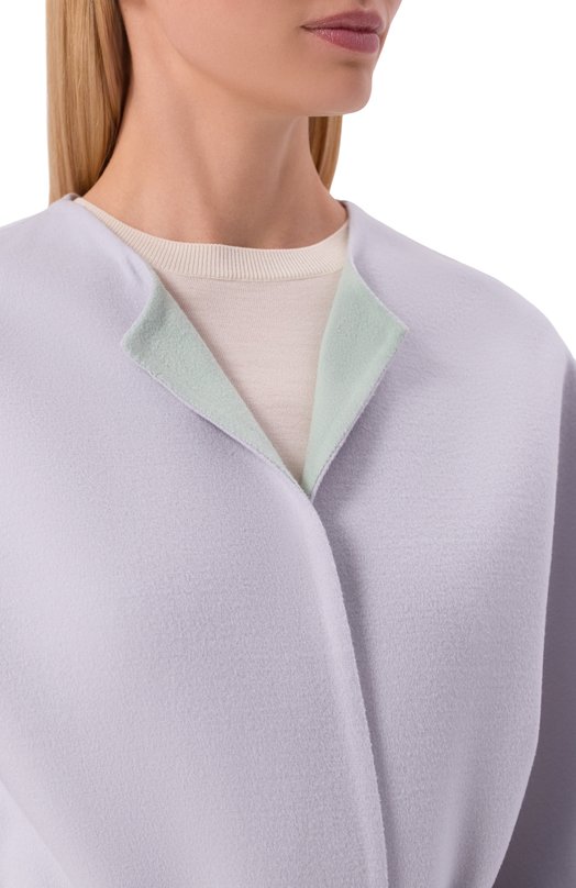 Шерстяное пальто MVST M26.2PW.C007/F097 Фиолетовый  M26.2PW.C007/F097 Фото 5