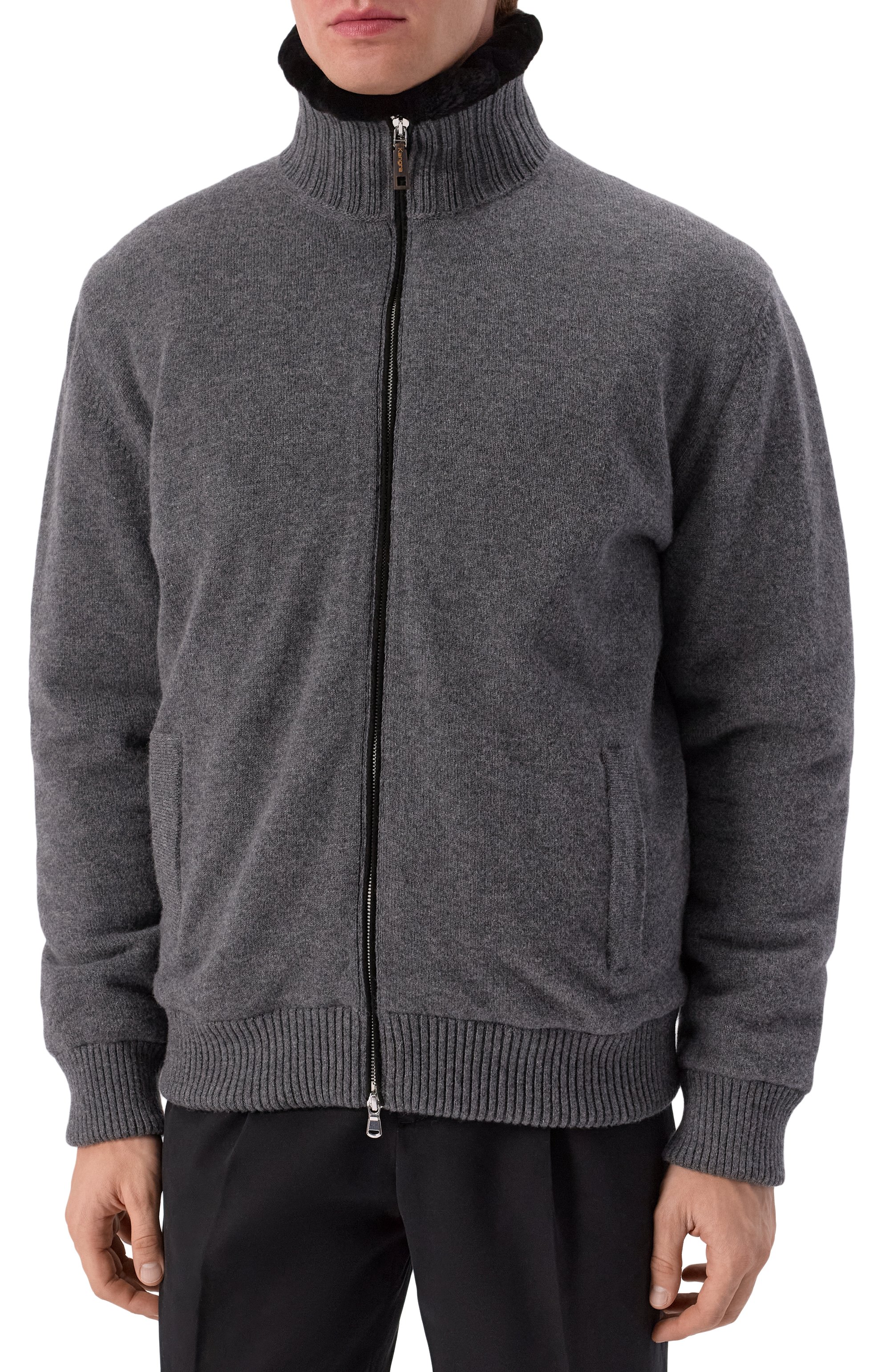 Кашемировый бомбер с подкладкой из бобра KANGRA, арт. 9150/09 02, фото 3