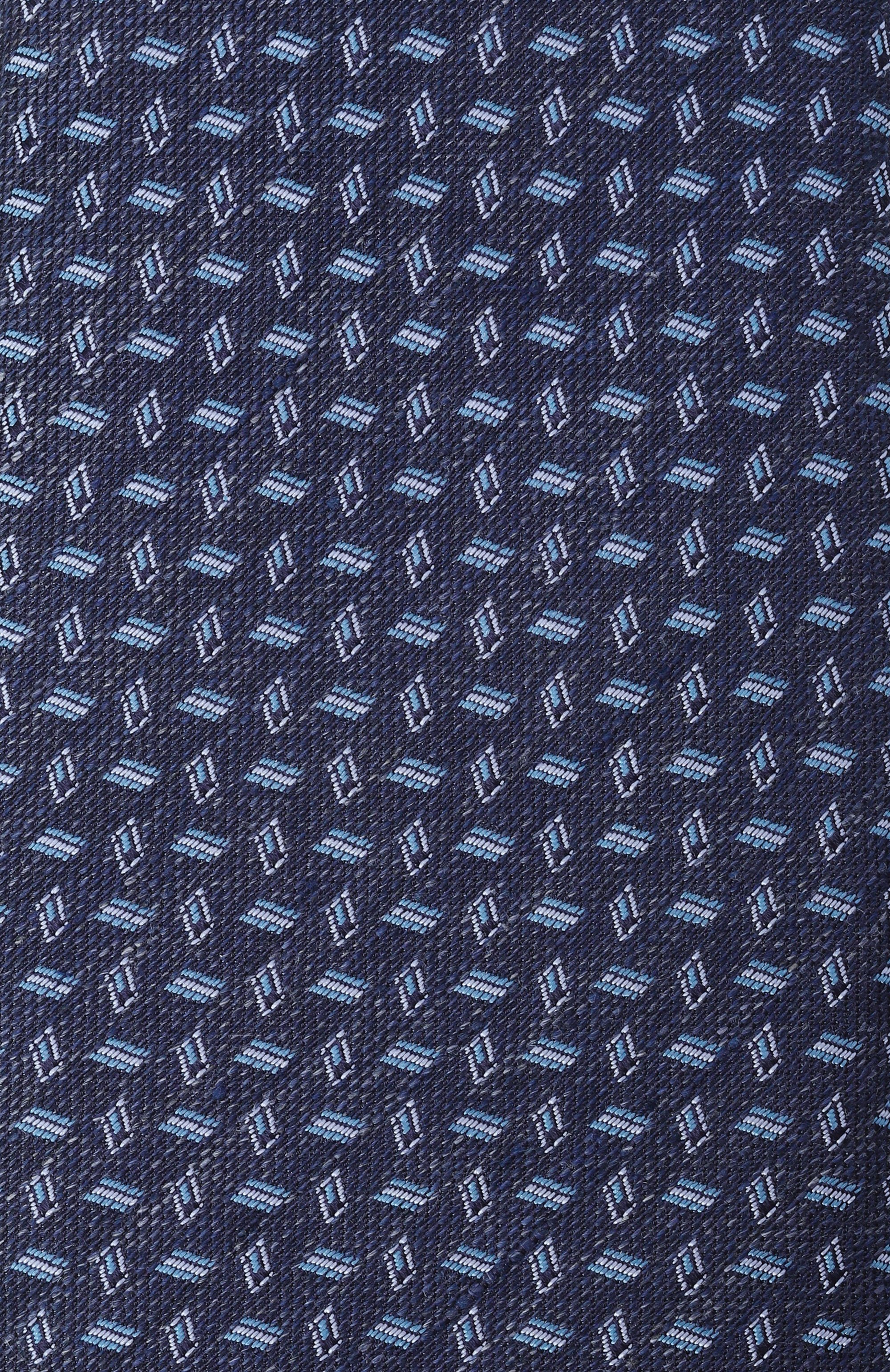 Галстук из шелка и льна ZILLI, арт. CRAV02M0617VMDG00, фото 4