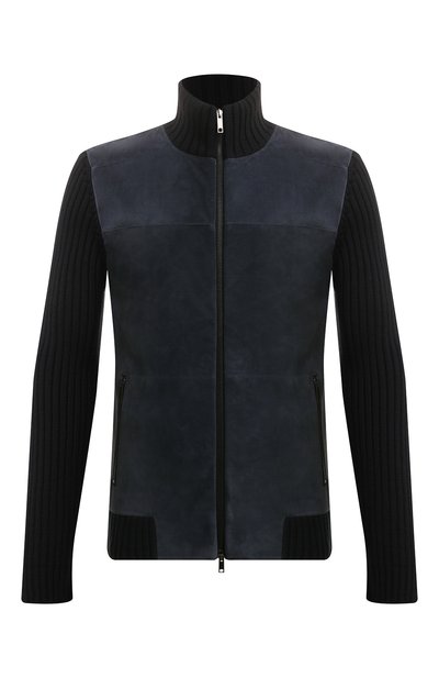 Мужской комбинированный кардиган DANIELE FIESOLI, арт. DF0136