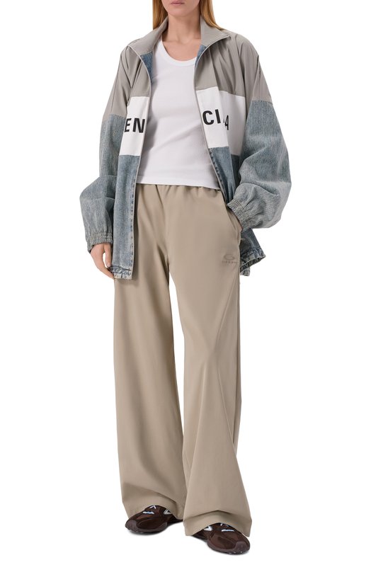 Текстильные кроссовки Monday Ultra Balenciaga 853508/WMNDI Коричневый  853508/WMNDI Фото 3
