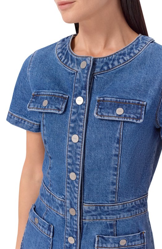 Джинсовое платье Paige 1K33635-C913 Синий  1K33635-C913 Фото 4