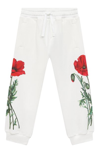 Хлопковые джоггеры DOLCE & GABBANA, арт. L5JP9T/G7G9Q/2-6, фот о 1