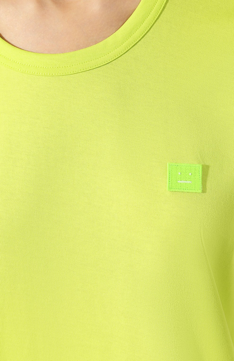 Хлопковая футболка ACNE STUDIOS, арт. 25E173/W, фото 5