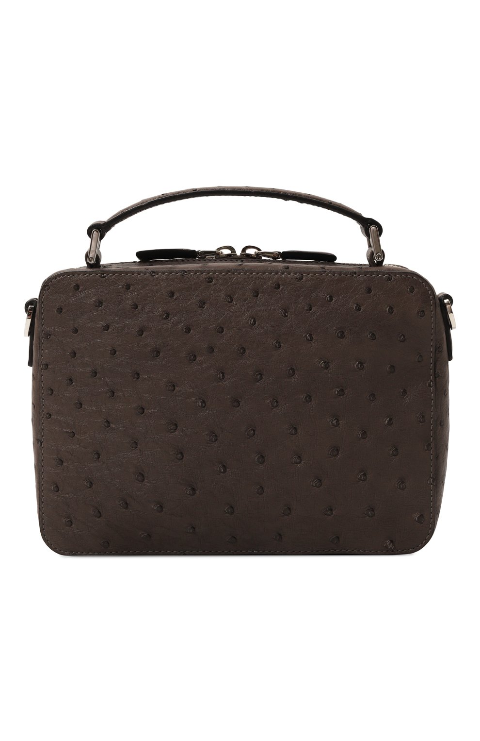 Сумка из кожи страуса PRADA, арт. 2VH069-K53-F0480-OMI, фото 6