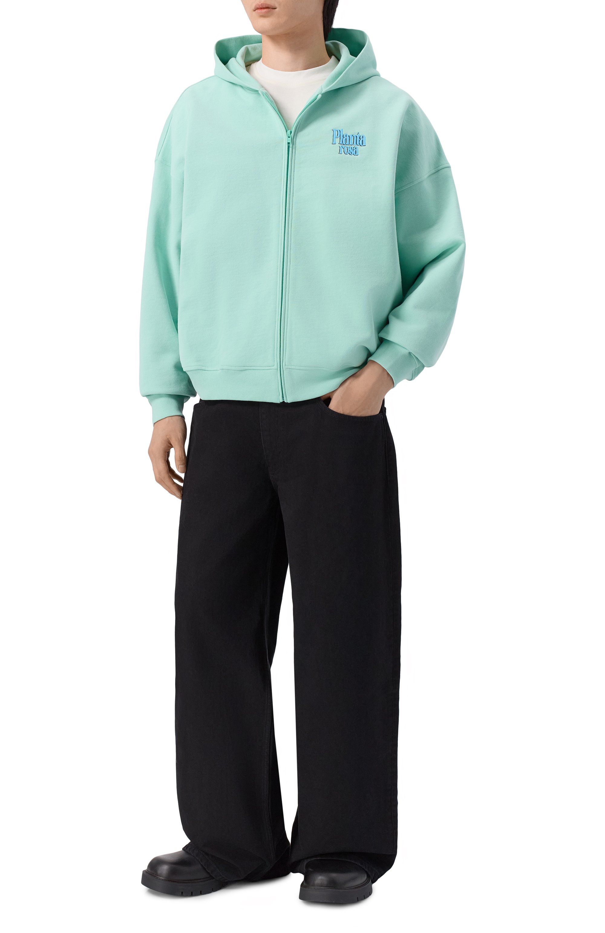 Хлопковая толстовка PLANTA ROSA, арт. PR/HZ/PRAISE/400VELVET, фото 2