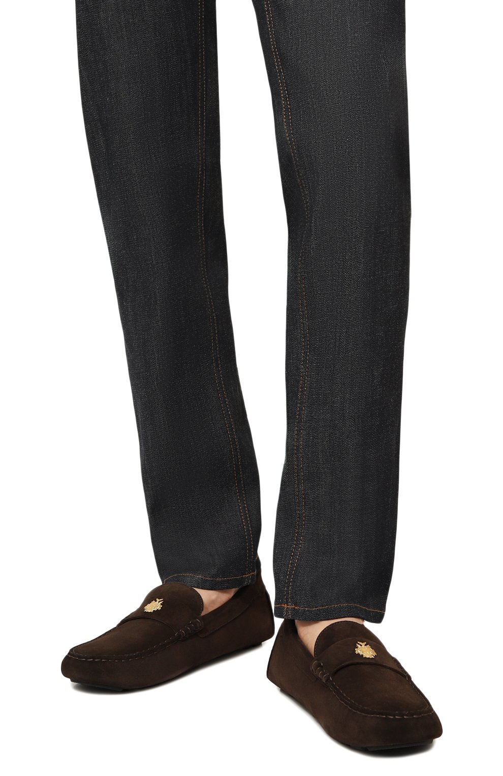 Замшевые мокасины kevan BALLY, арт. MSD04B/SU038, фото 3