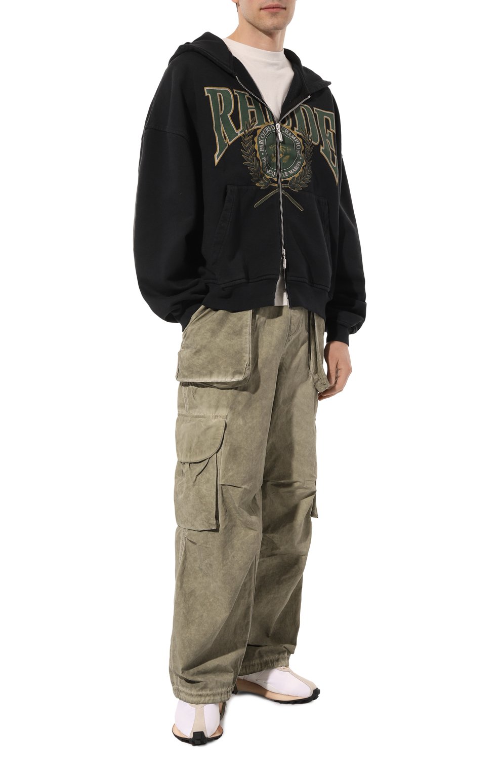 Комбинированные кроссовки bumpr LANVIN, арт. FM-SKBRUN-NYL0, фото 2