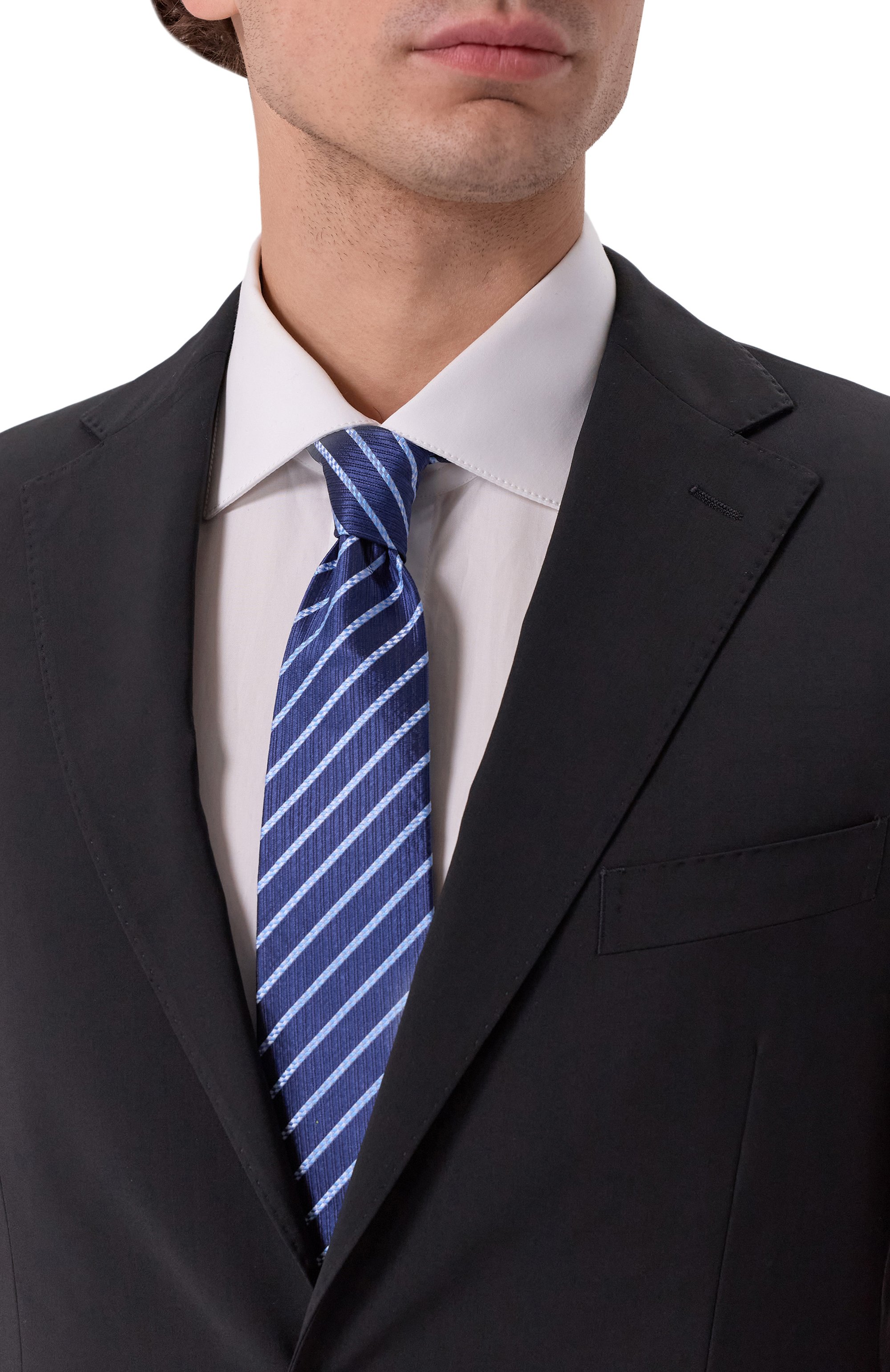 Шелковый галстук EMPORIO ARMANI, арт. EM001344/TE16545, фото 2