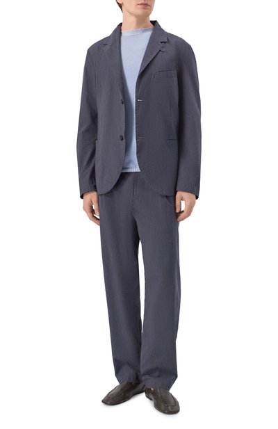 Мужской хлопковый пиджак HANNES ROETHER, арт. ZUN22DER.5136