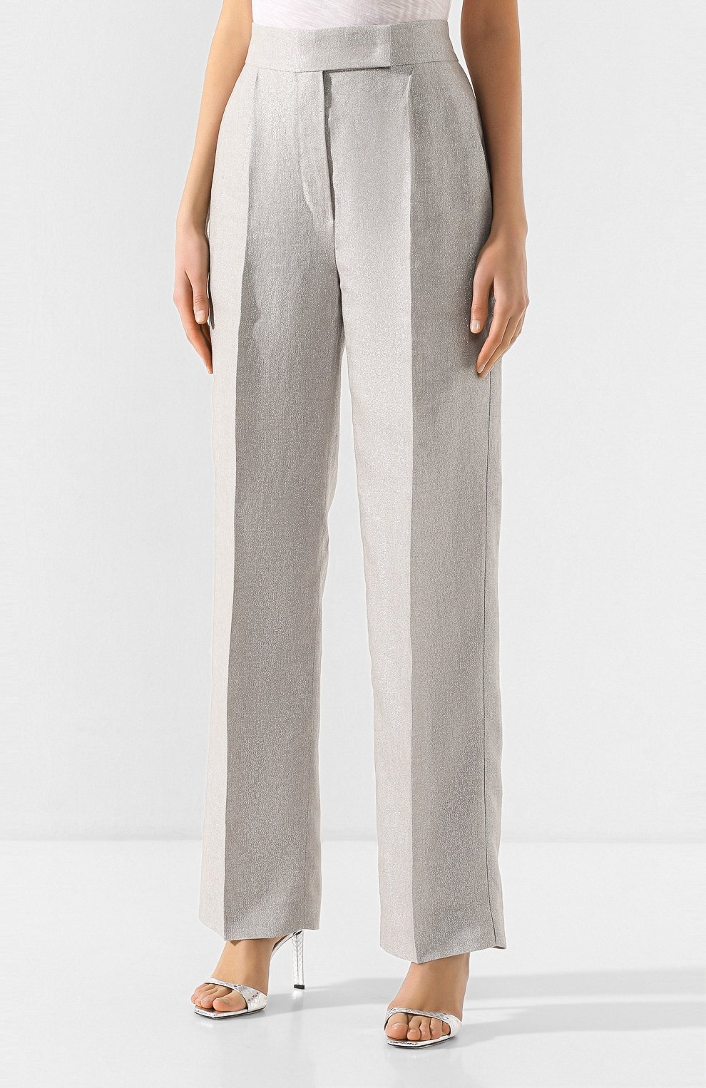 Льняные брюки BRUNELLO CUCINELLI, арт. MF598P7245, фото 3